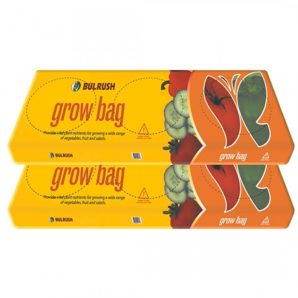 双包——番茄和蔬菜种植者种植袋- 2 x溢价堆肥成长袋