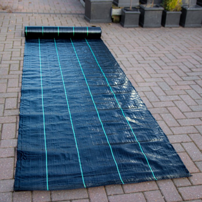 重型杂草膜5米× 10米-黑色